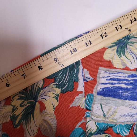 Tommy Bahama Hawaiian Shirt Mens XL Tropical Floral Postcard Silk - Picture 8 of 10